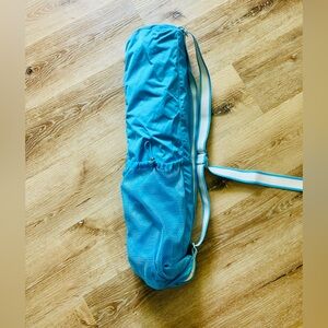 Lululemon Blue Yoga Mat Bag Carrying Case